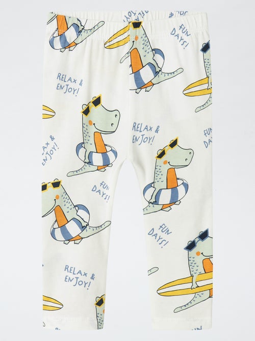 Legging imprimé 'dinosaures' 'Guppy' - Kiabi