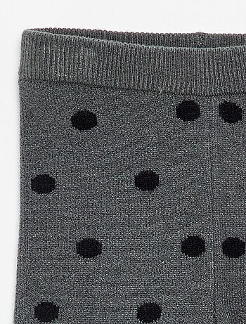 Legging imprimé en maille compacte