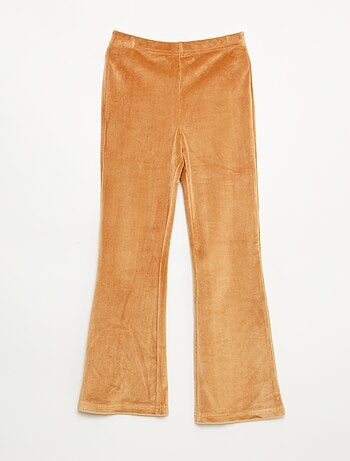 Legging large en velours
