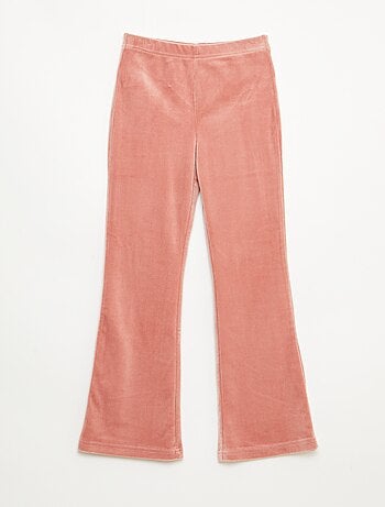 Legging large en velours