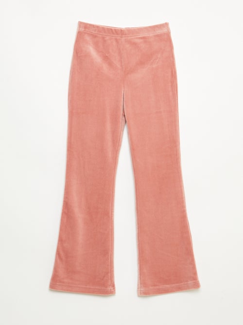 Legging large en velours - Kiabi