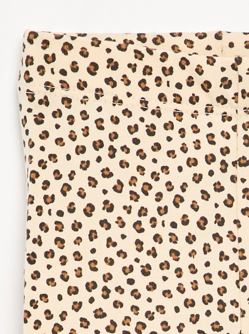Legging long imprimé Blanc - Kiabi