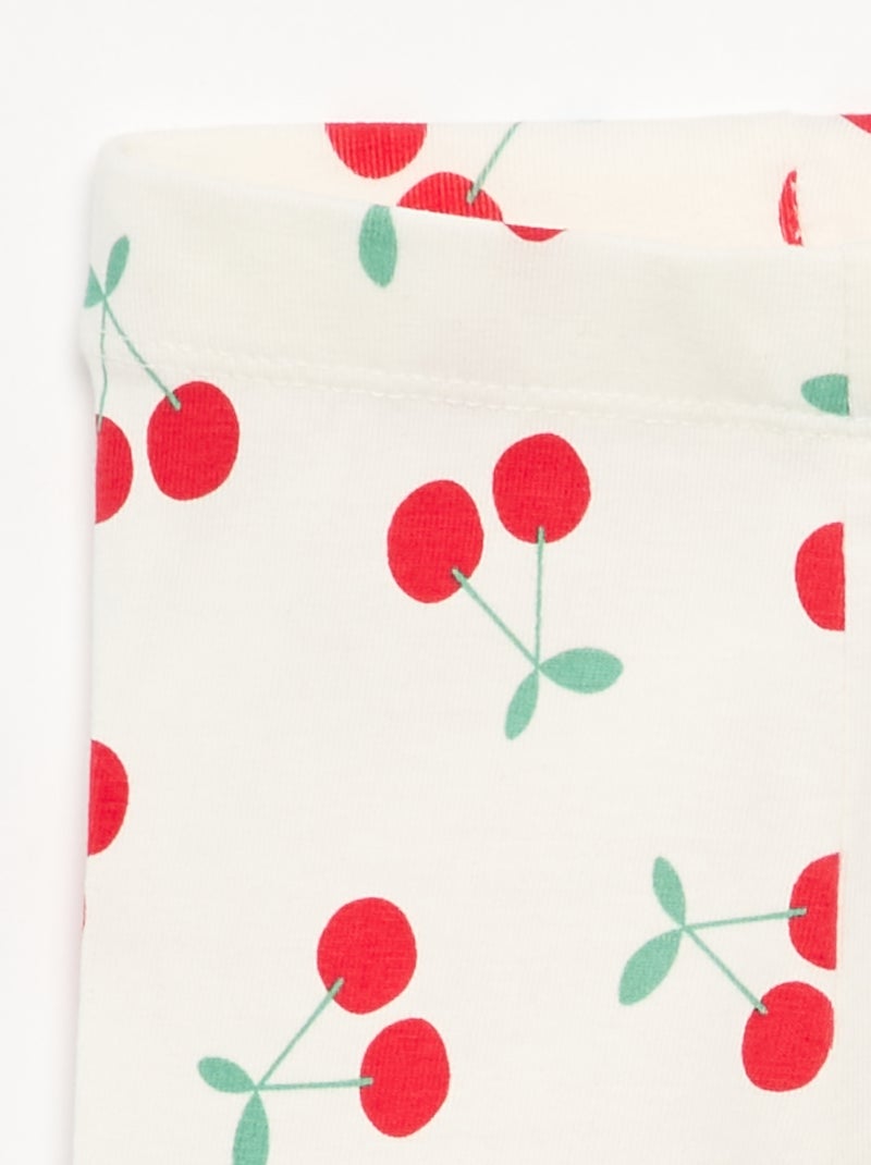 Legging long imprimé Blanc - Kiabi