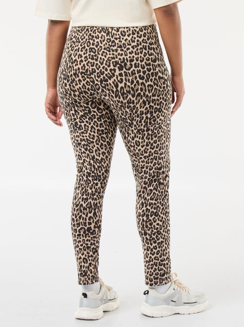 Legging long imprimé léopard - Kiabi