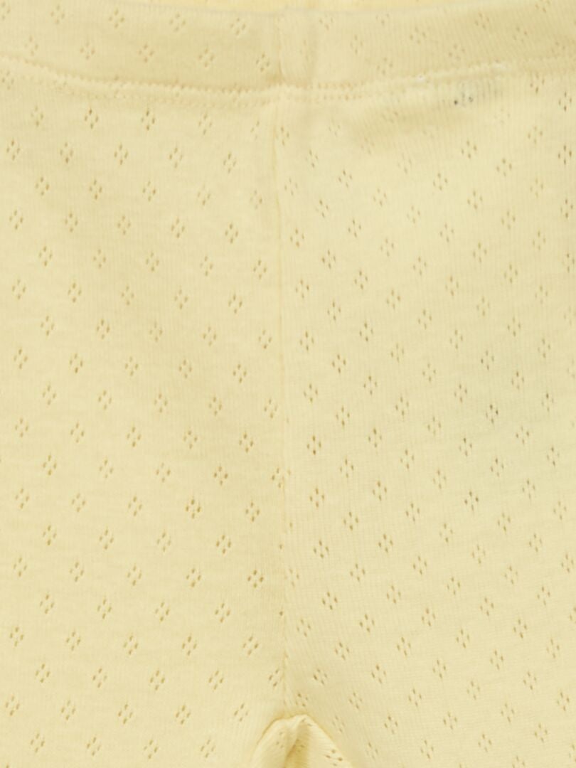 Legging long Jaune - Kiabi