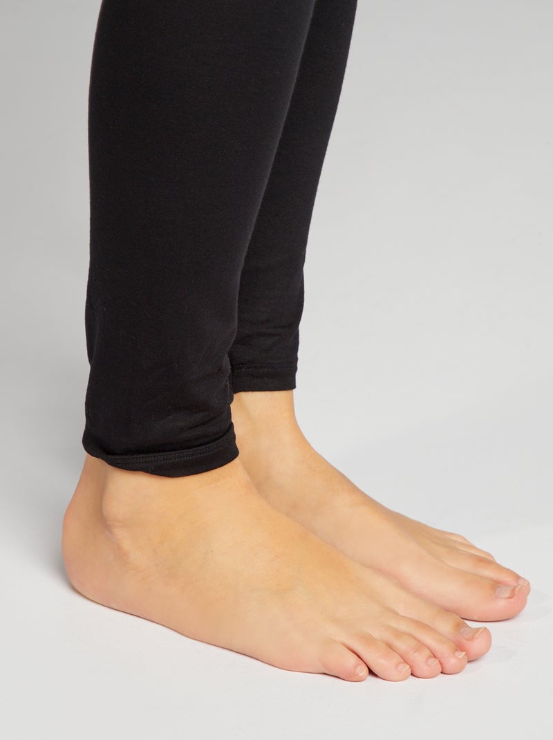 Legging long noir - Kiabi