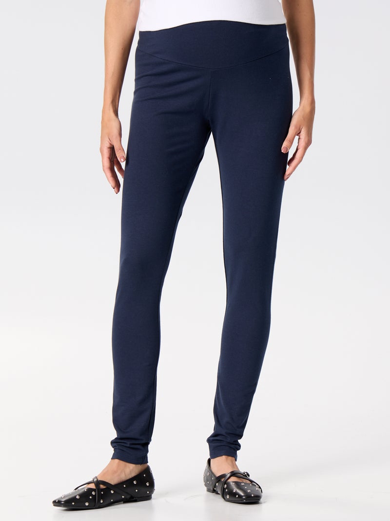 Legging long sans couture Bleu - Kiabi