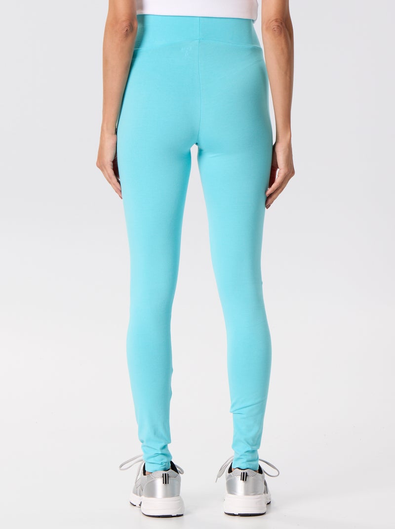 Legging long sans couture Bleu - Kiabi