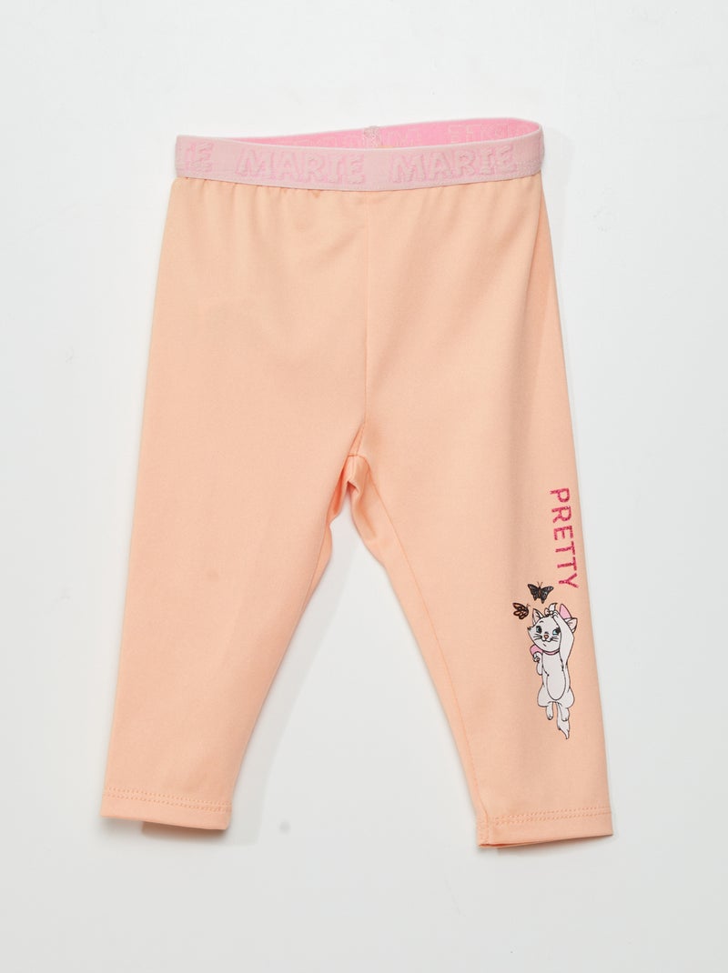 Legging 'Marie' van 'De Aristokatten' koraalrood - Kiabi