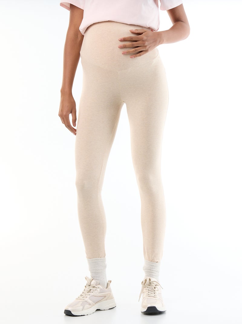 Legging maternité Beige - Kiabi