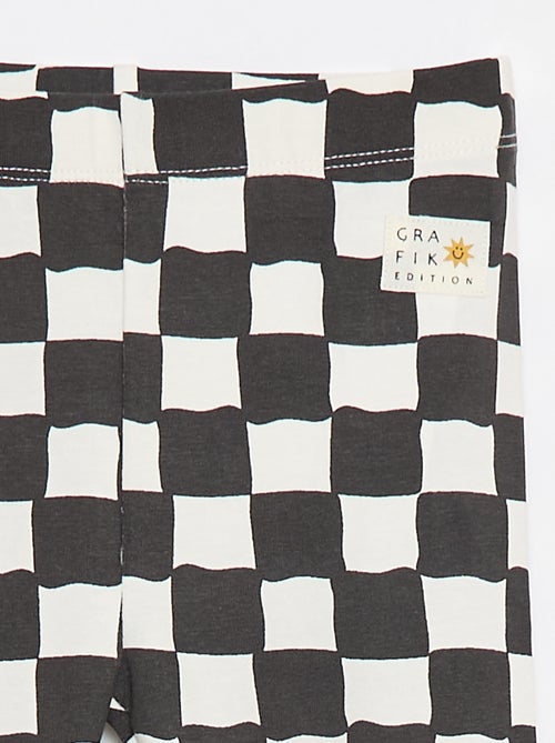Legging met fantaisieprint - Grafik Edition - Kiabi