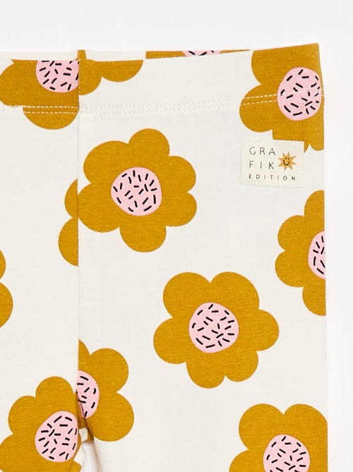 Legging met fantaisieprint - Grafik Edition - Kiabi