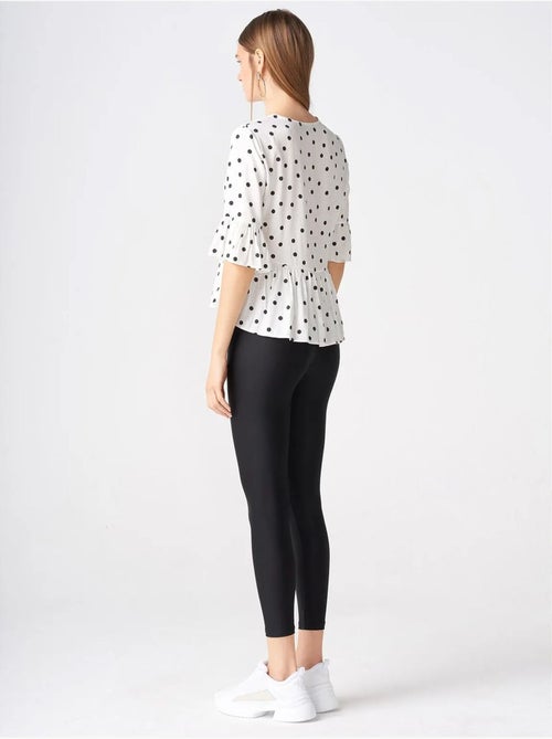 Legging met hoge taille en slim fit dilvin - Kiabi