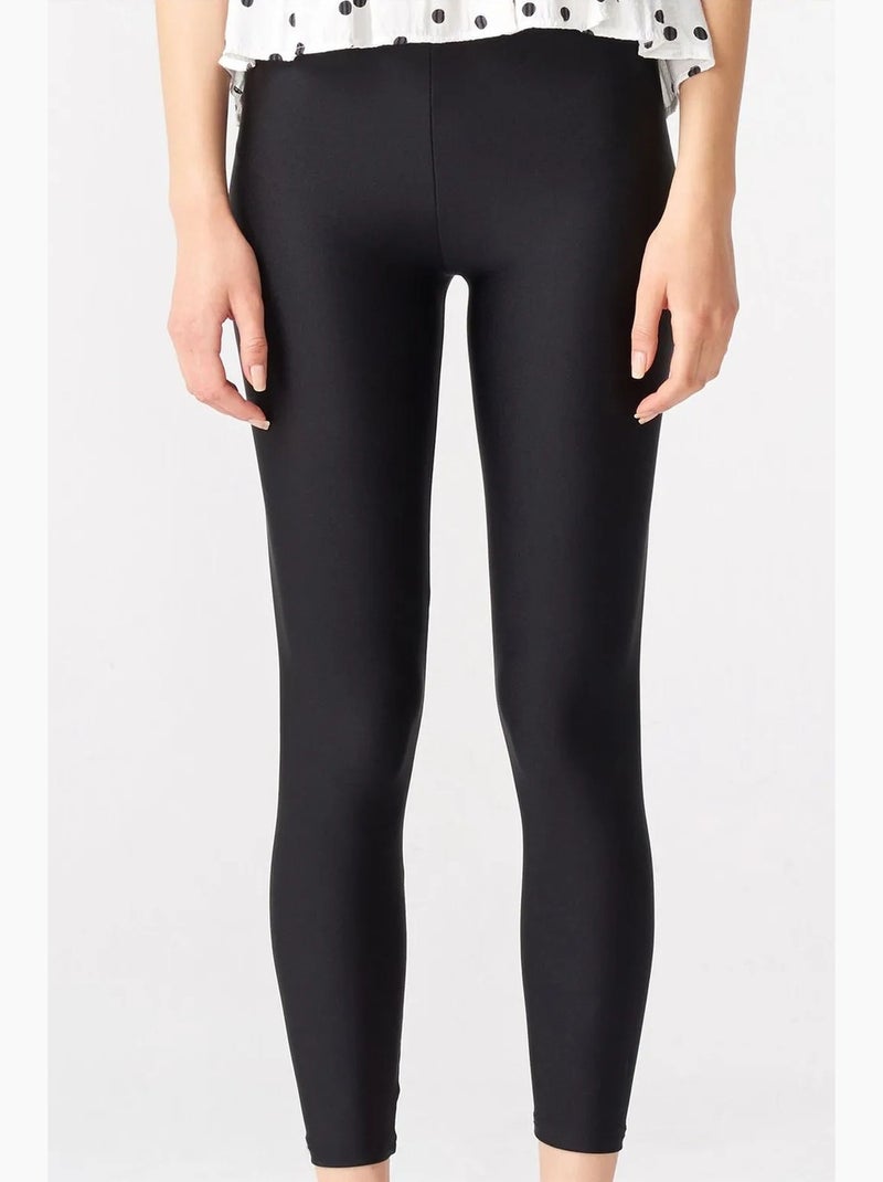 Legging met hoge taille en slim fit dilvin Zwart - Kiabi