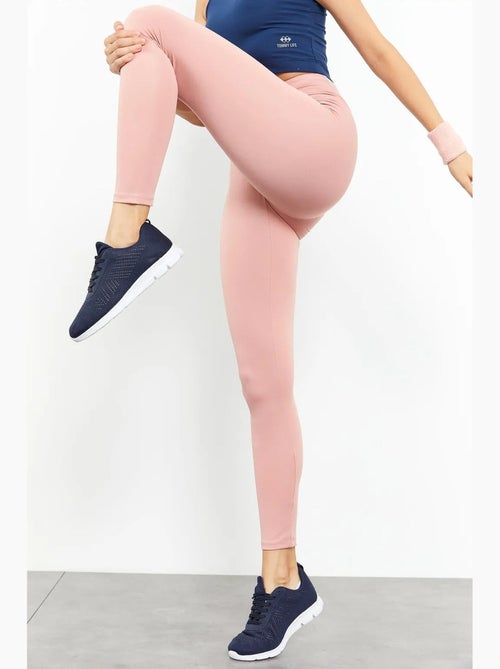 Legging met hoge taille en slim fit tommy - Kiabi Legging met hoge taille en slim fit tommy - Kiabi