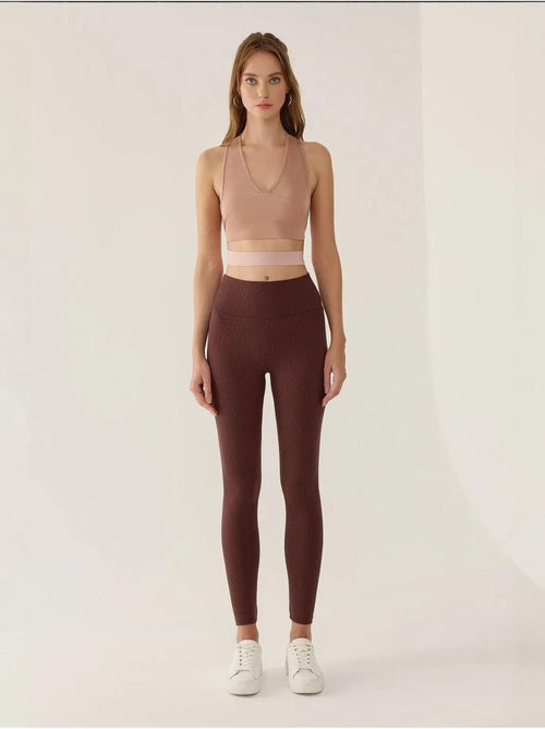 Legging met hoge taille hiccup - Kiabi