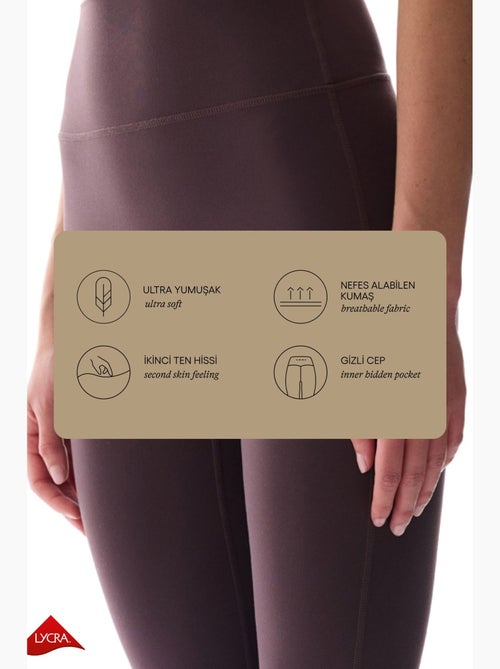 Legging met lichte ondersteuning, hoge taille, light soft penti - Kiabi Legging met lichte ondersteuning, hoge taille, light soft penti - Kiabi