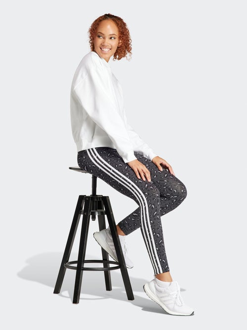 Legging met luipaardprint 'adidas' - Kiabi