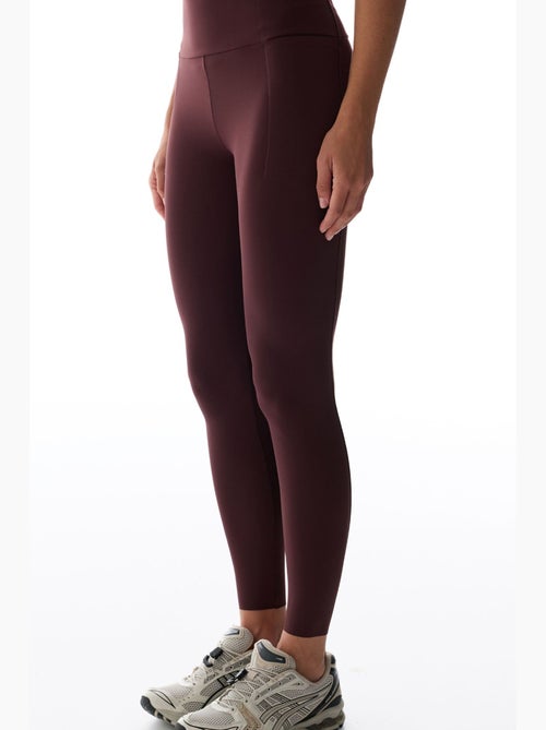 Legging met medium steun, verborgen zak en hoge taille penti - Kiabi