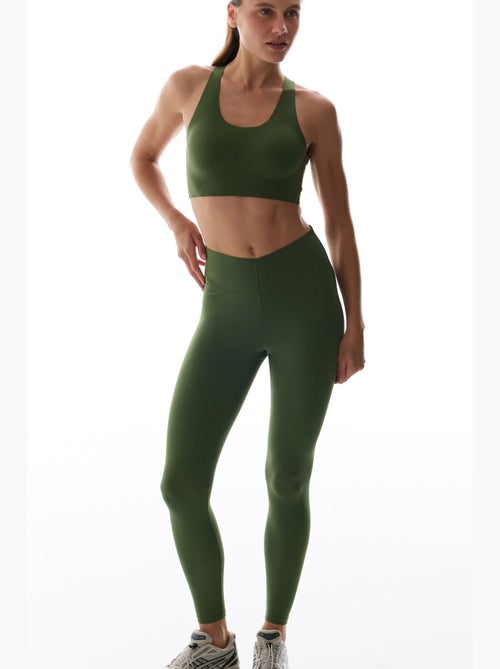 Legging met medium support, v-snit, hoge taille penti - Kiabi Legging met medium support, v-snit, hoge taille penti - Kiabi