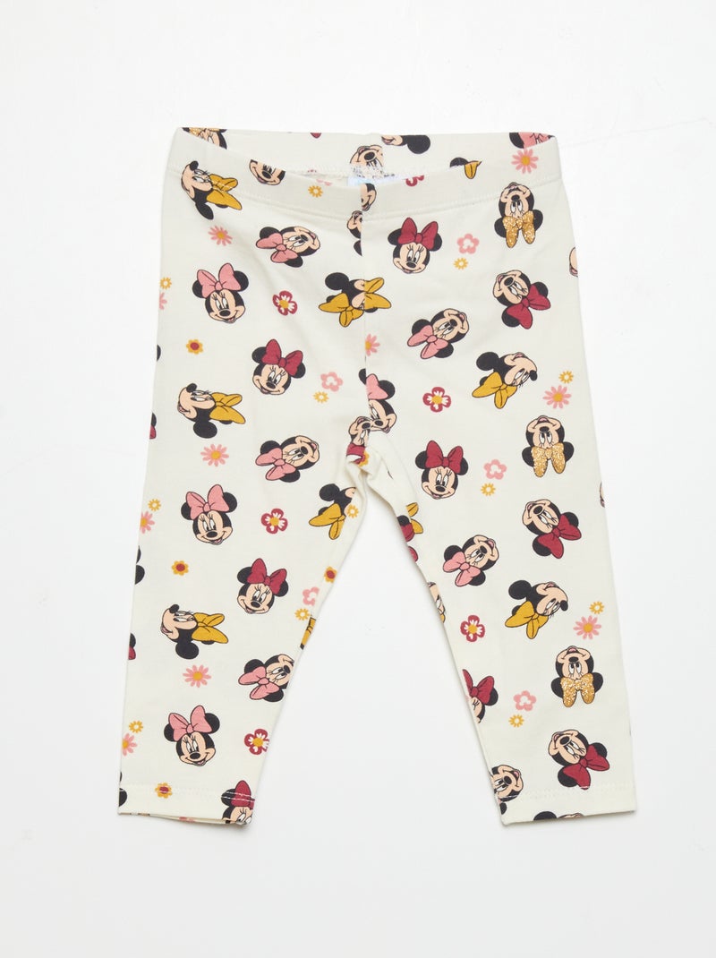 Legging met 'Minnie'-print BLAUW - Kiabi