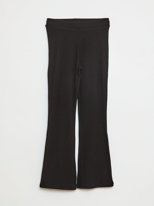 Legging met print van ribstof - Kiabi