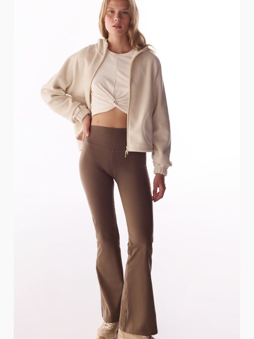 Legging met uitlopende pijp, soft feel penti - Kiabi Legging met uitlopende pijp, soft feel penti - Kiabi
