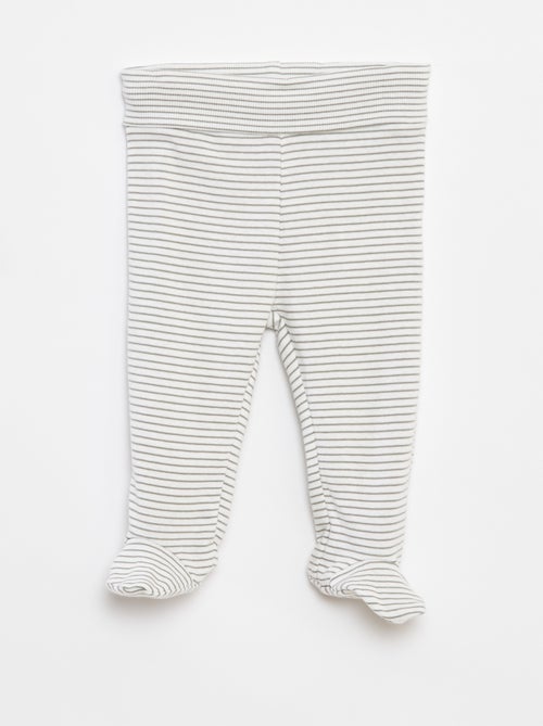 Legging met voetjes - Kiabi