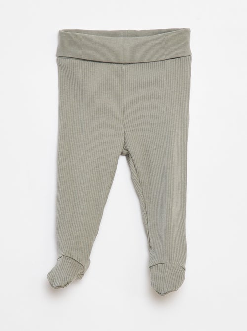 Legging met voetjes - Kiabi