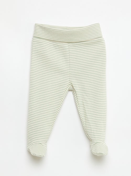 Legging met voetjes - Kiabi