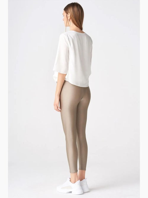 Legging slim à taille haute dilvin - Kiabi