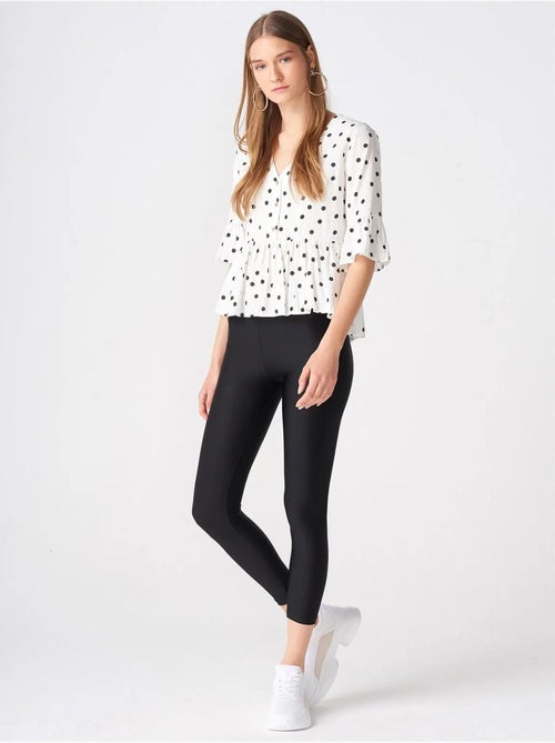 Legging slim à taille haute dilvin - Kiabi