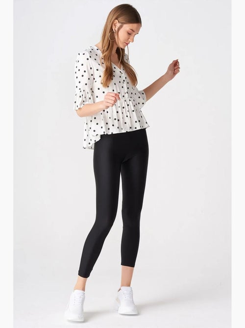 Legging slim à taille haute dilvin - Kiabi