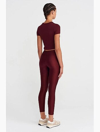 Legging slim à taille haute dilvin