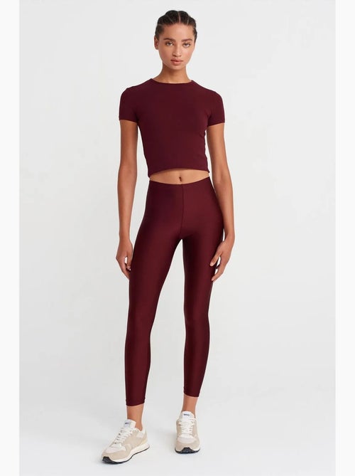 Legging slim à taille haute dilvin - Kiabi Legging slim à taille haute dilvin - Kiabi