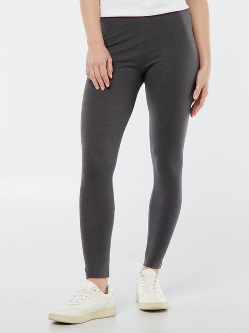Legging sport en coton bio femme - Kiabi