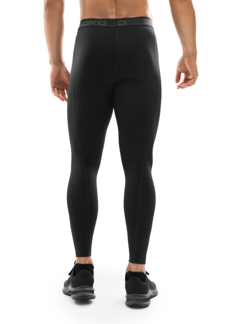 Legging sport homme fitness homme pioneer Noir - Kiabi