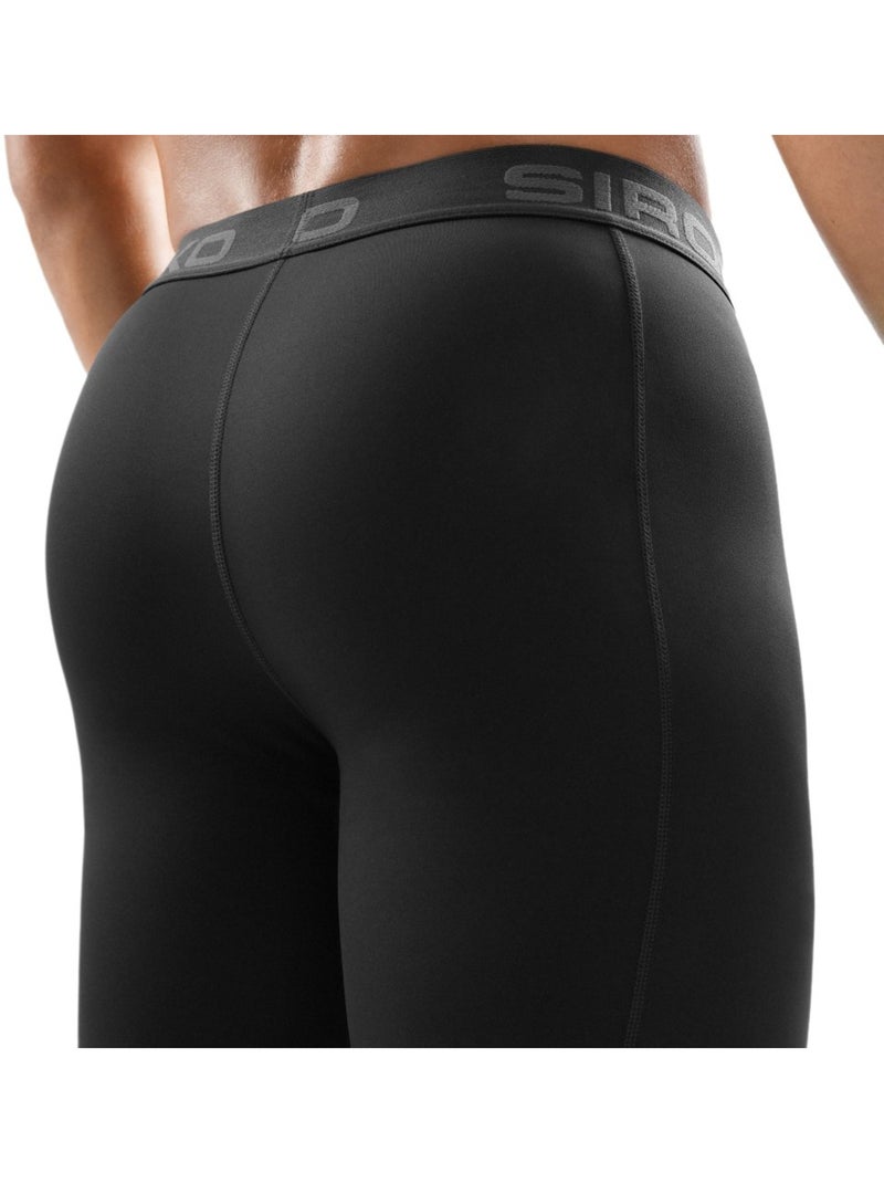 Legging sport homme fitness homme pioneer Noir - Kiabi