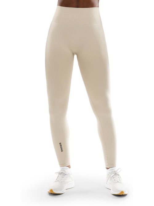 Legging sport sans couture femme fitness femme fearless - Kiabi