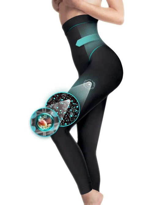 Legging taille haute avec actifs minceur - Kiabi Legging taille haute avec actifs minceur - Kiabi