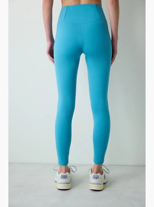 Legging tot op de enkel met hoge taille en stitch waist-naaddetail penti - Kiabi Legging tot op de enkel met hoge taille en stitch waist-naaddetail penti - Kiabi