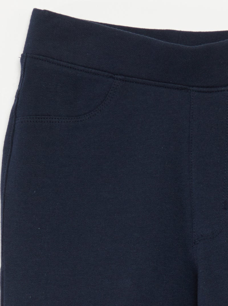 Legging uni Bleu - Kiabi