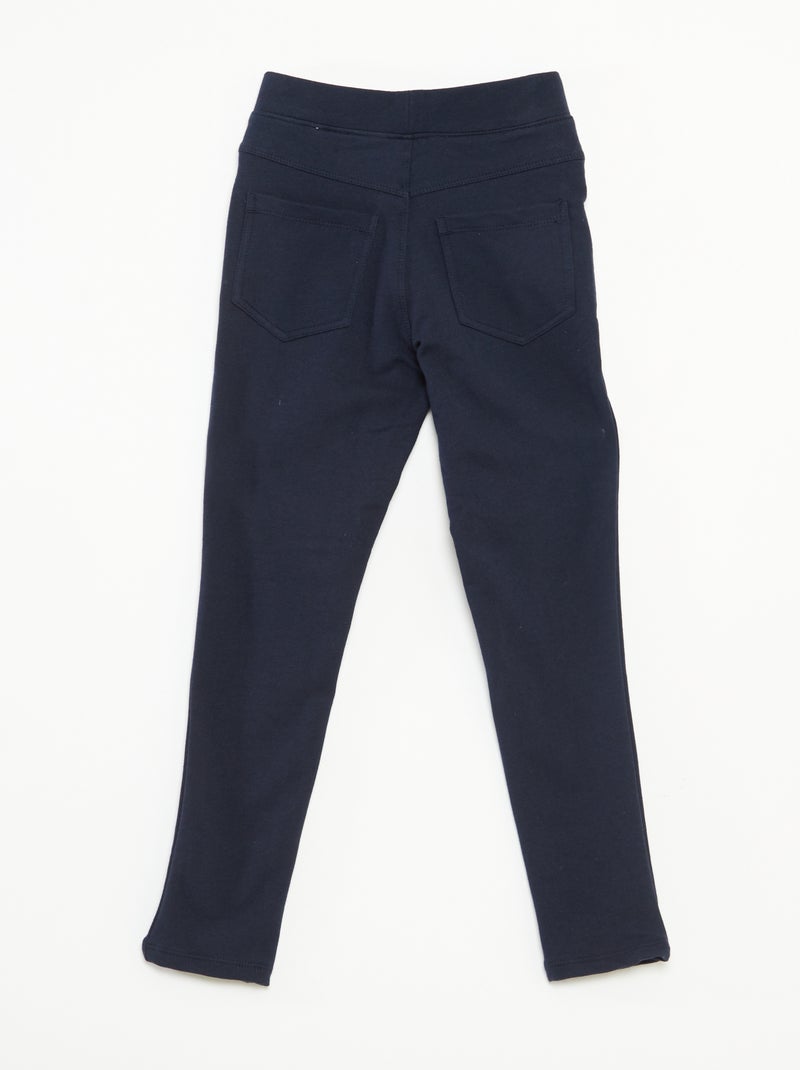 Legging uni Bleu - Kiabi