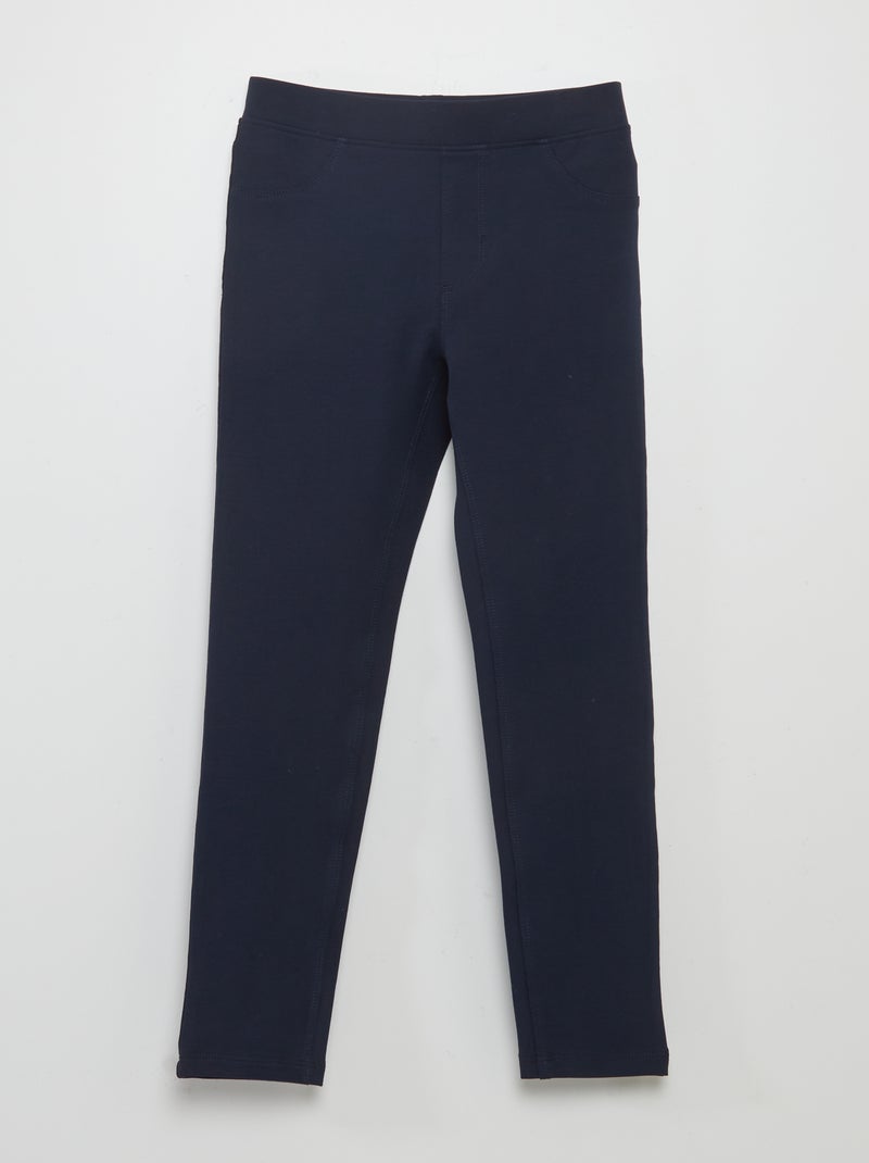 Legging uni Bleu - Kiabi