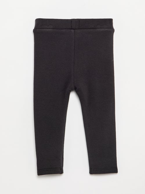 Legging uni en tricot gratté - Kiabi Legging uni en tricot gratté - Kiabi