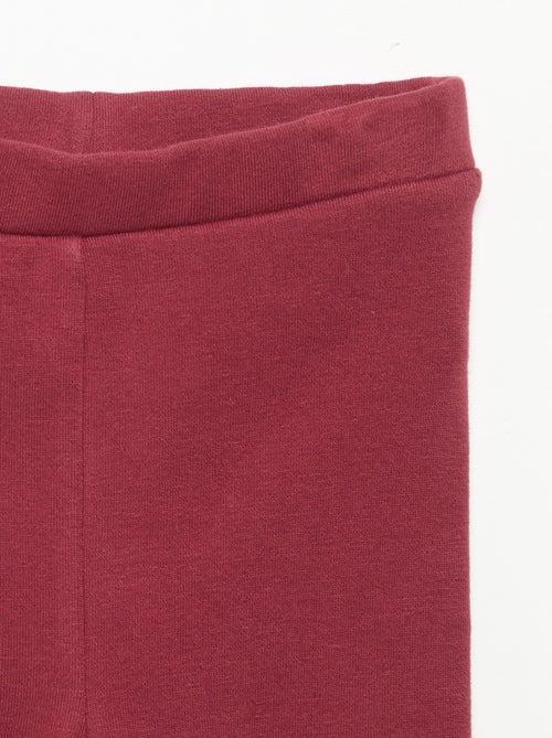 Legging uni en tricot gratté - Kiabi Legging uni en tricot gratté - Kiabi