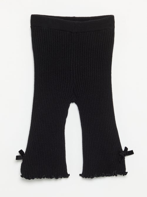 Legging van compact geribd breisel - Kiabi Legging van compact geribd breisel - Kiabi
