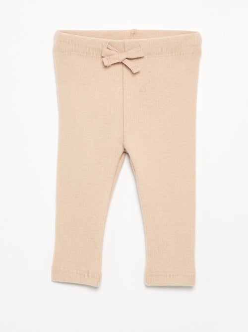 Legging van doudou-stof - Kiabi