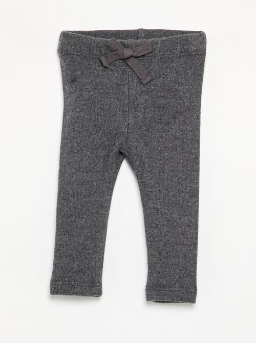 Legging van doudou-stof - Kiabi