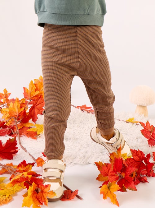 Legging van geribde jerseytricot - Kiabi Legging van geribde jerseytricot - Kiabi